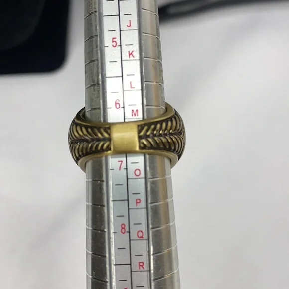 Heidi Daus " Rhapsody " Aubergine color Pearl Ring - Picture 5 of 5